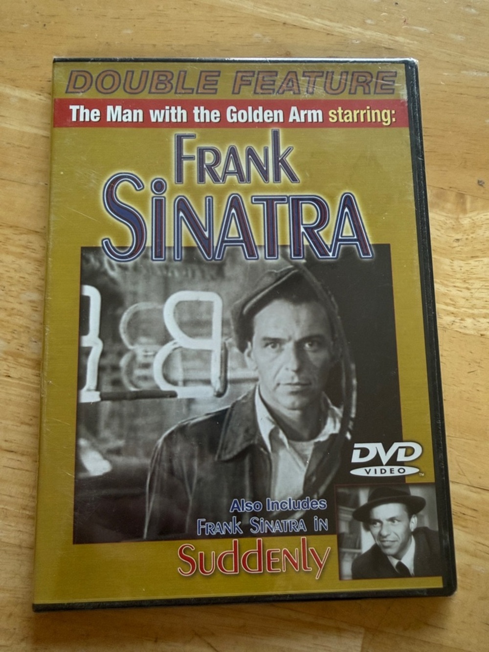 NEW Frank Sinatra Double Feature - The Man with the Golden Arm & Suddenly